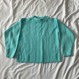 Vintage 80’s Jet Set Knit Sweater